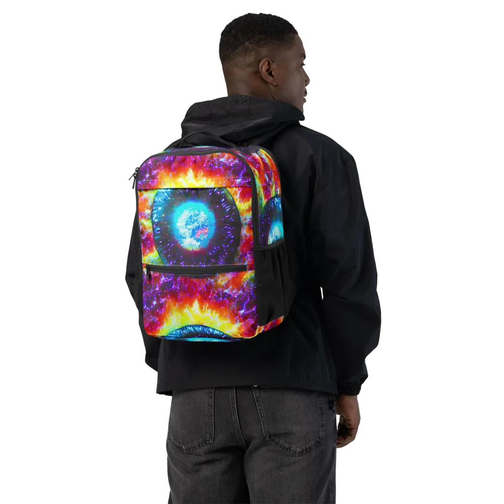 Vriesian Vortex on Utility Backpack — Back