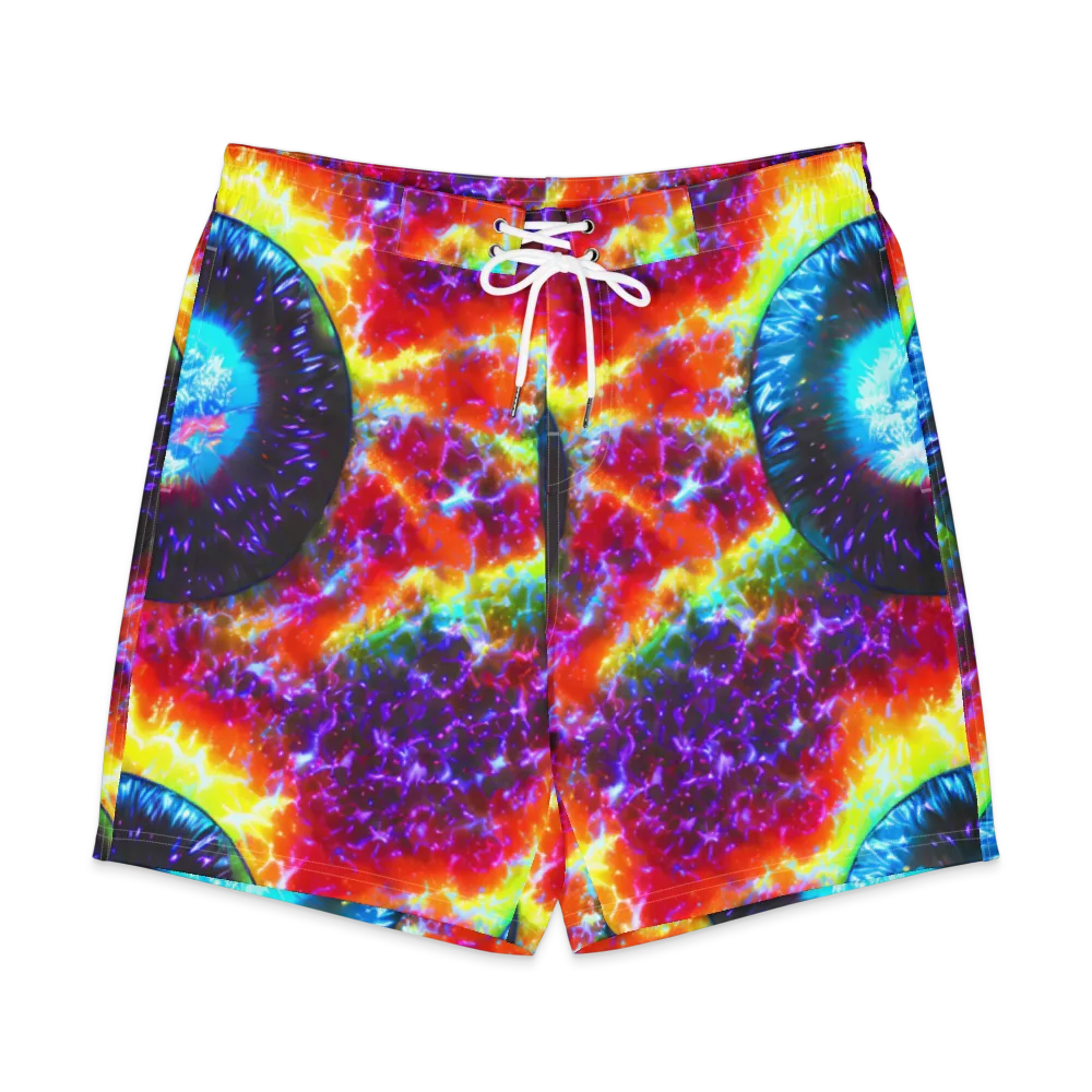 Vriesian Vortex on Men's Board Shorts — Front