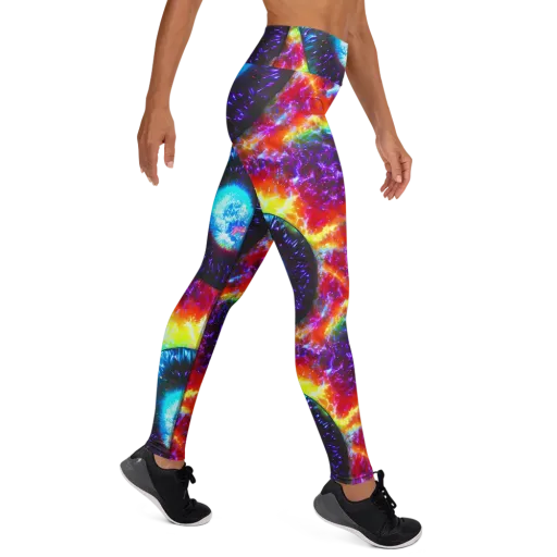 Vriesian Vortex on a Yoga Leggings