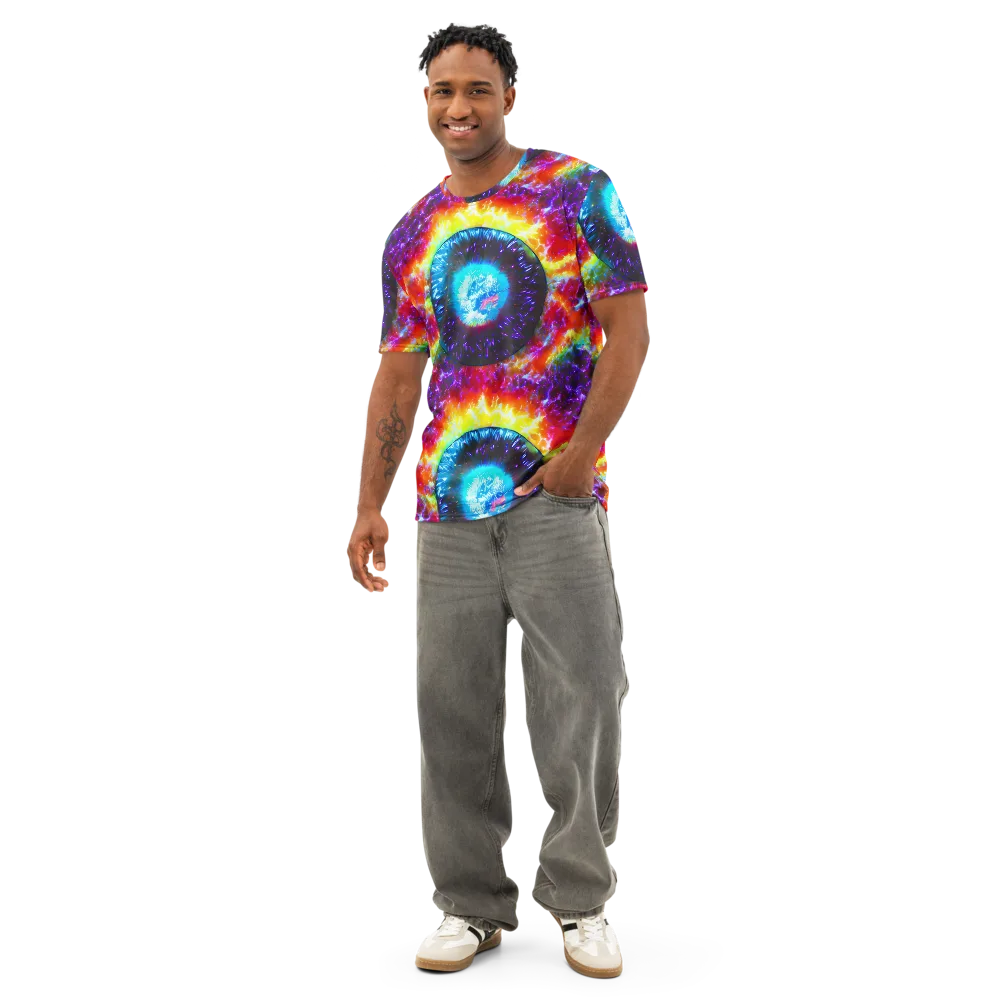 Vriesian Vortex on Men's Cotton Crew Neck T-Shirt — Front