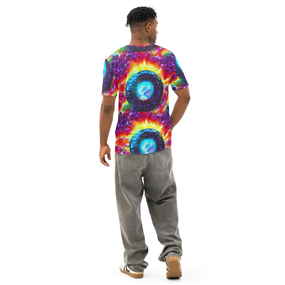 Vriesian Vortex on Men's Cotton Crew Neck T-Shirt — Back