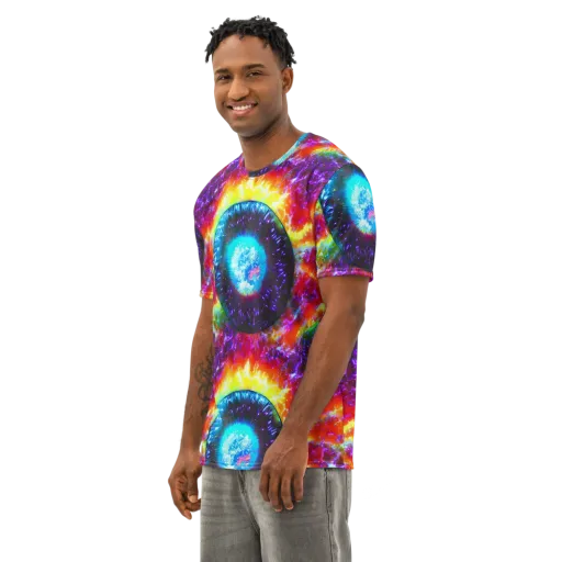 Vriesian Vortex on a Men's Cotton Crew Neck T-Shirt