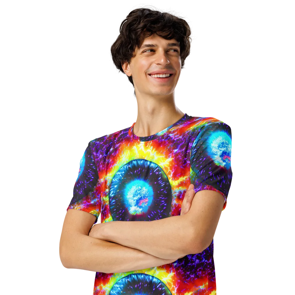 Vriesian Vortex on Men's Crew Neck T-Shirt — Left Front
