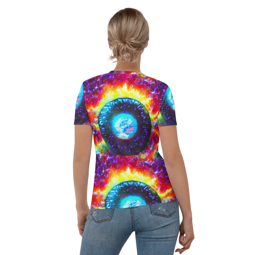 Vriesian Vortex on Women's Crew Neck T-Shirt — Back