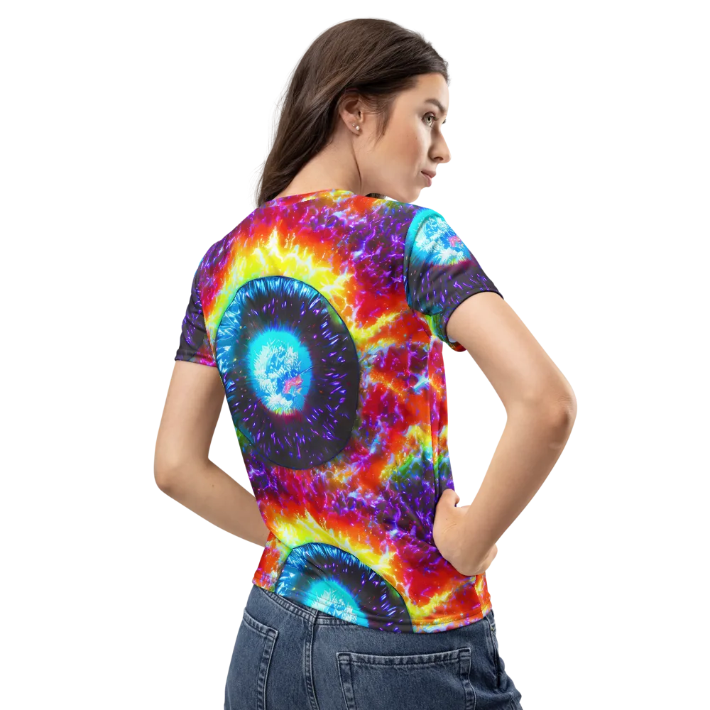 Vriesian Vortex on Women's Crew Neck T-Shirt — Back