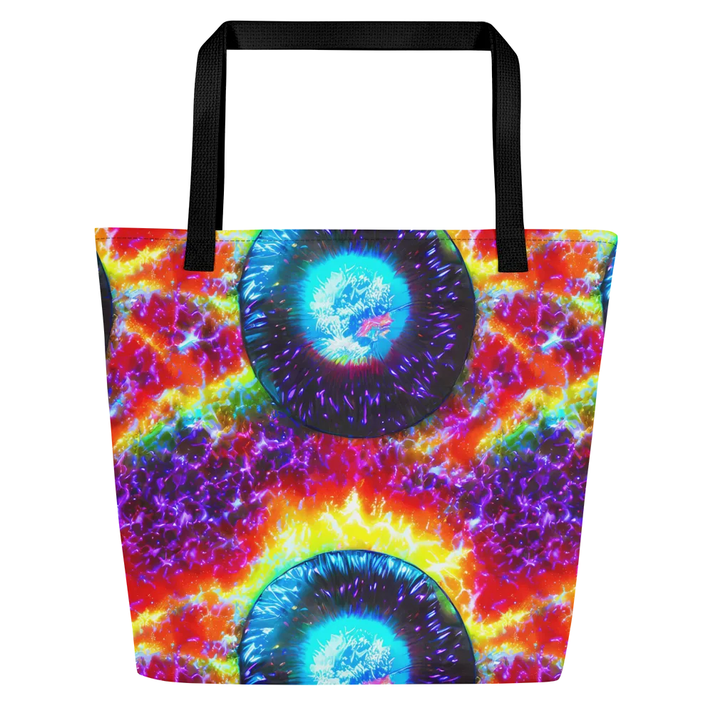 Vriesian Vortex on Large Tote Bag W/ Pocket — Front
