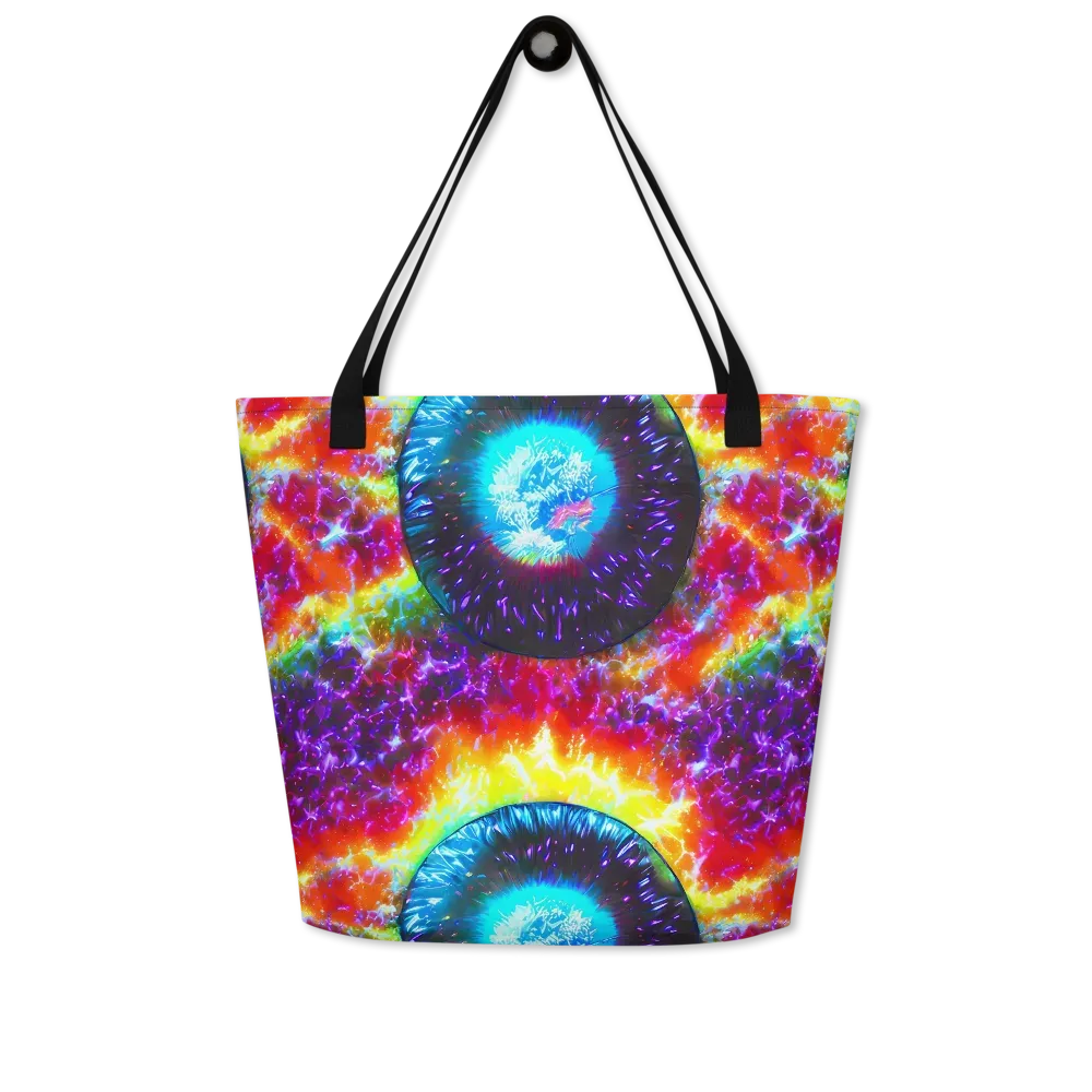 Vriesian Vortex on Large Tote Bag W/ Pocket — Front