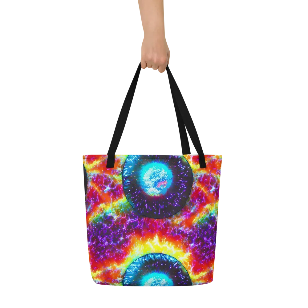 Vriesian Vortex on Large Tote Bag W/ Pocket — Front