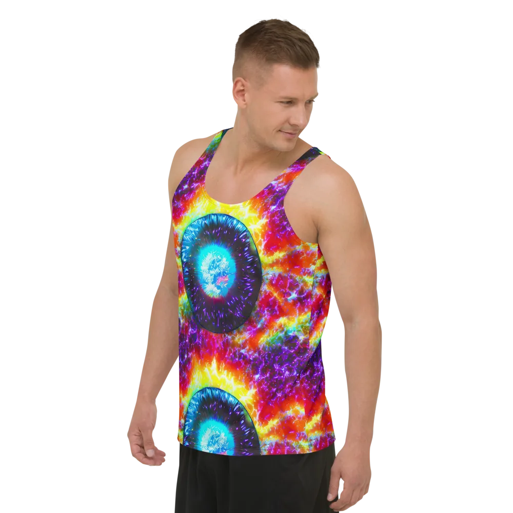 Vriesian Vortex on Men's Tank Top — Left Front