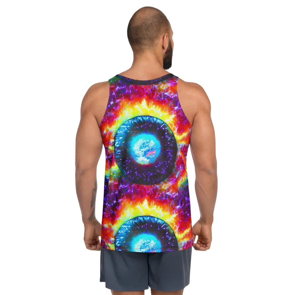 Vriesian Vortex on Men's Tank Top — Back