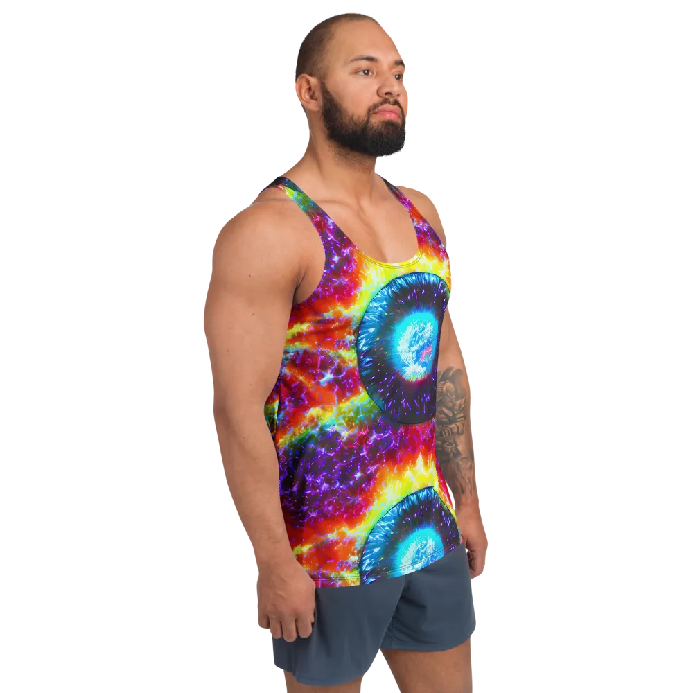 Vriesian Vortex on Men's Tank Top — Right Front