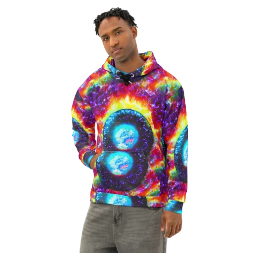 Vriesian Vortex on a Cotton Hoodie