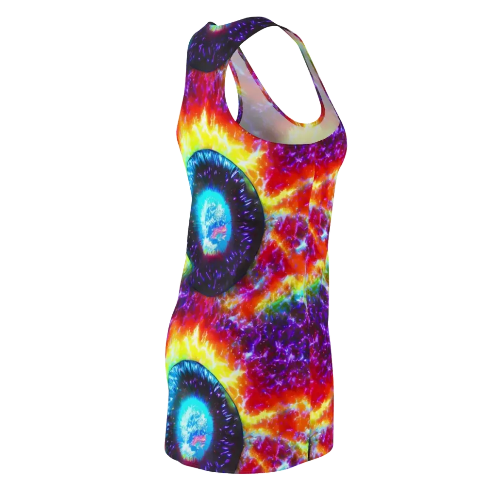 Vriesian Vortex on Racerback Dress — Back Side