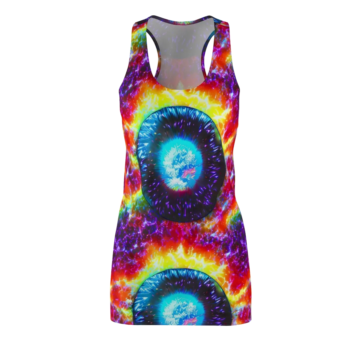 Vriesian Vortex on Racerback Dress — Front