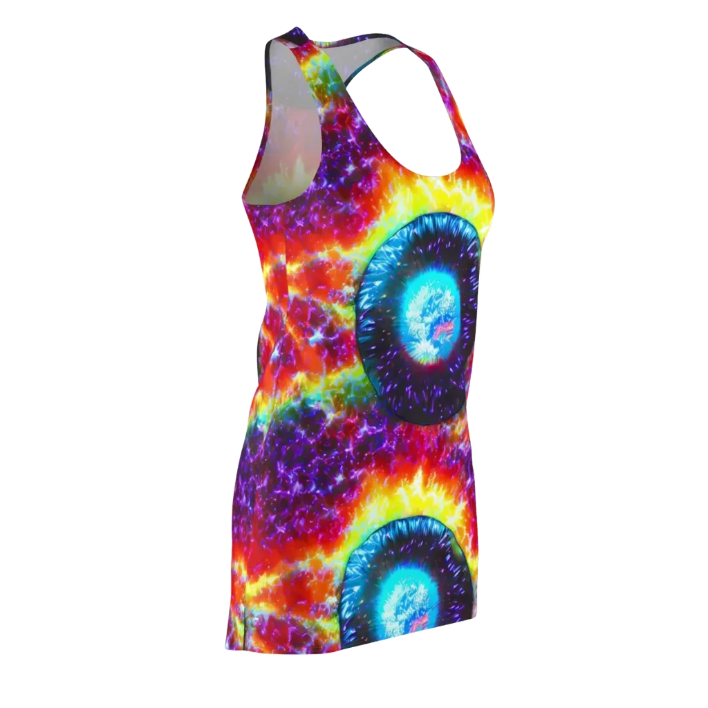 Vriesian Vortex on Racerback Dress — Front Side
