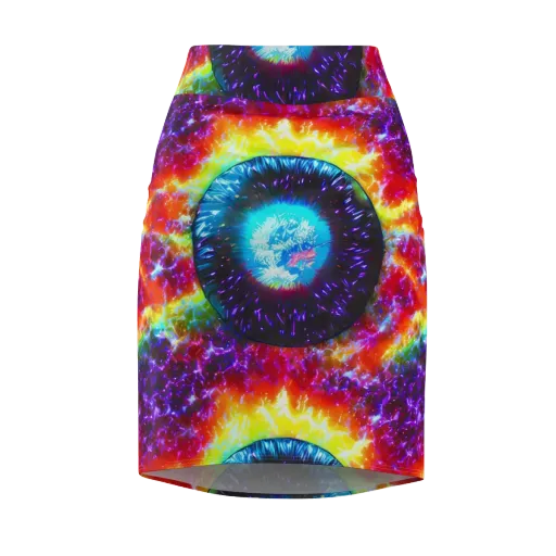 Vriesian Vortex on a Pencil Skirt