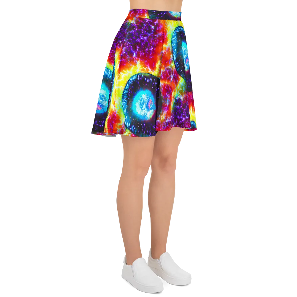 Vriesian Vortex on Skater Skirt — Right