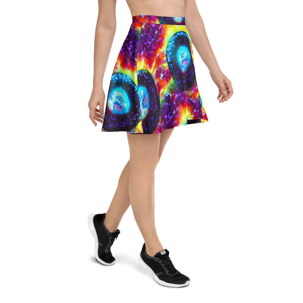 Vriesian Vortex on Skater Skirt — Right