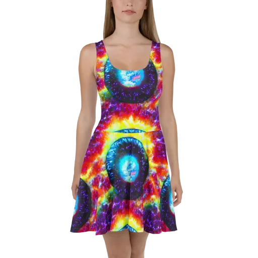 Vriesian Vortex on a Skater Dress