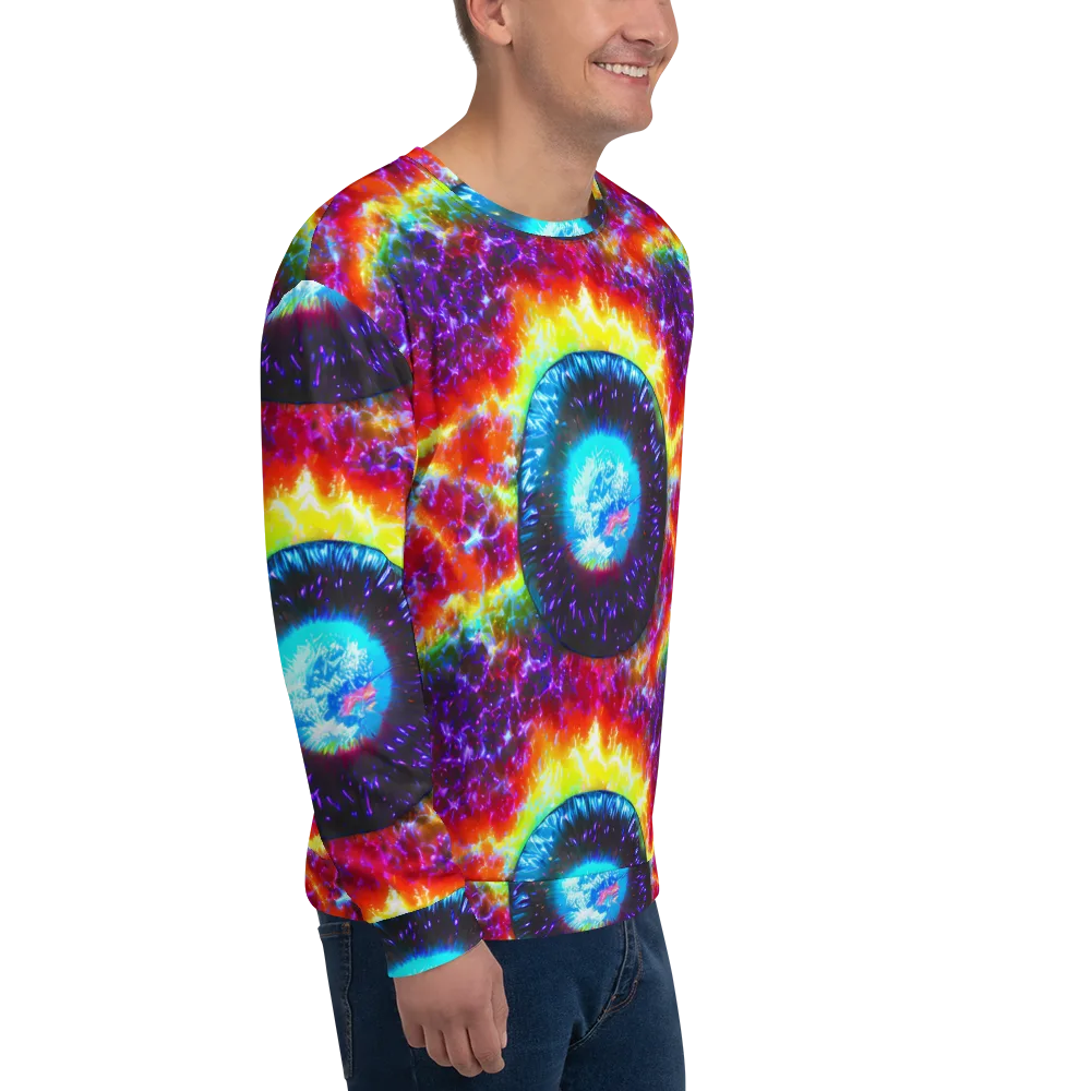 Vriesian Vortex on Sweatshirt — Right Front