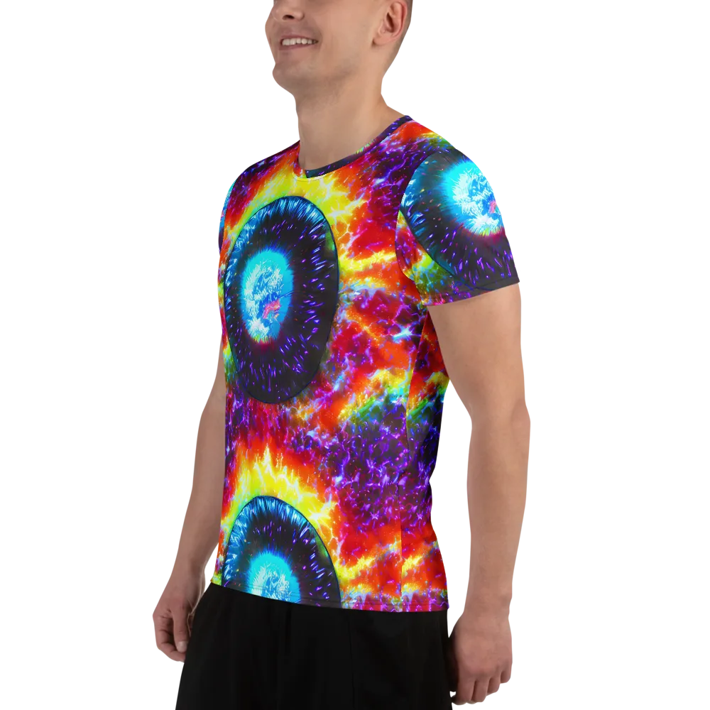 Vriesian Vortex on Men's Athletic T-Shirt — Left