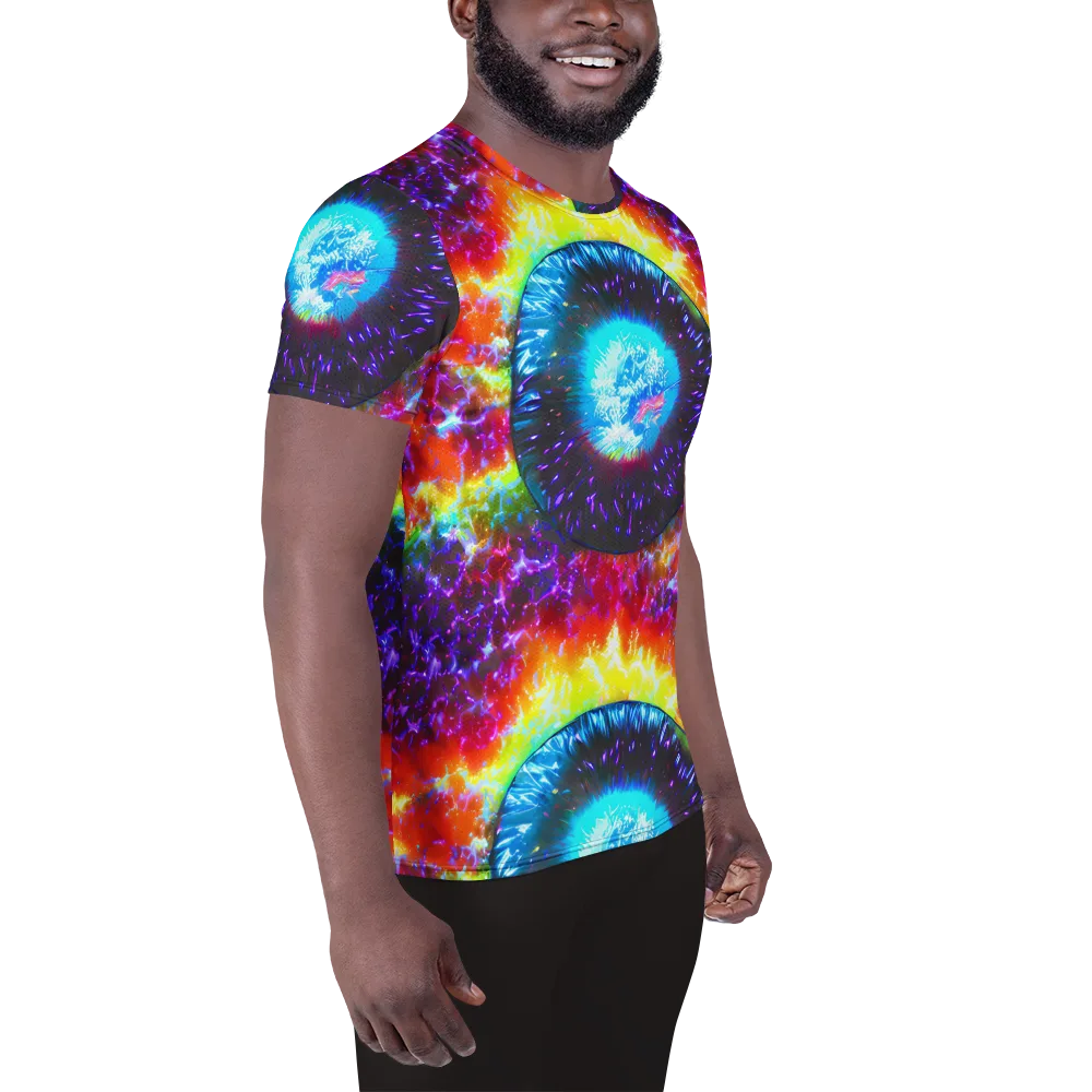 Vriesian Vortex on Men's Athletic T-Shirt — Right
