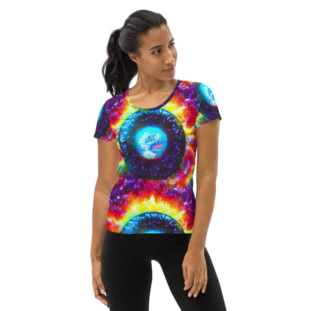 Vriesian Vortex on Women's Athletic T-Shirt — Front