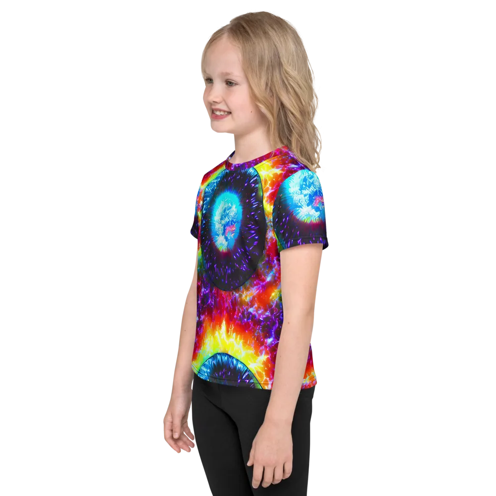Vriesian Vortex on Kids Crew Neck T-Shirt — Left