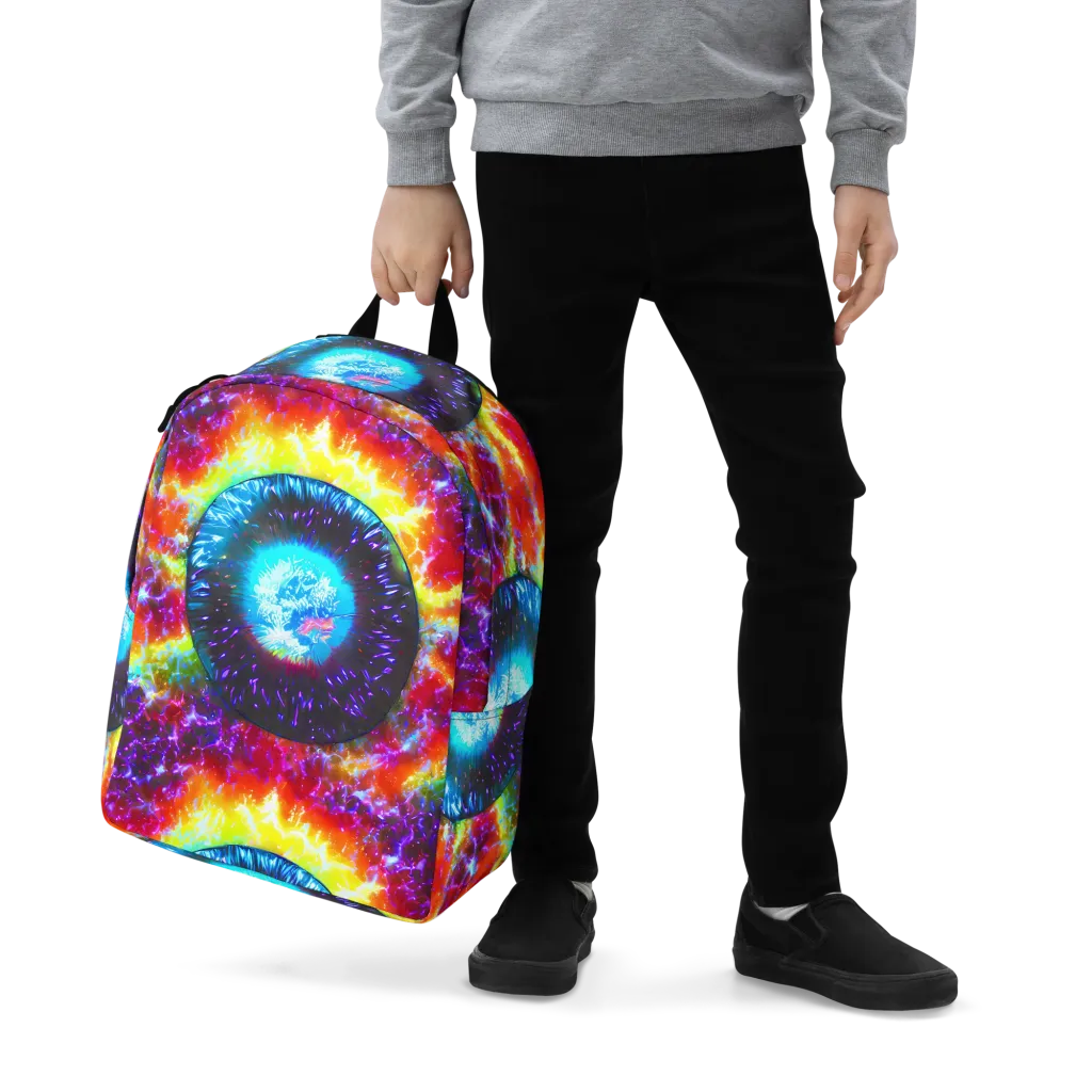 Vriesian Vortex on Minimalist Backpack — Zoomed-in