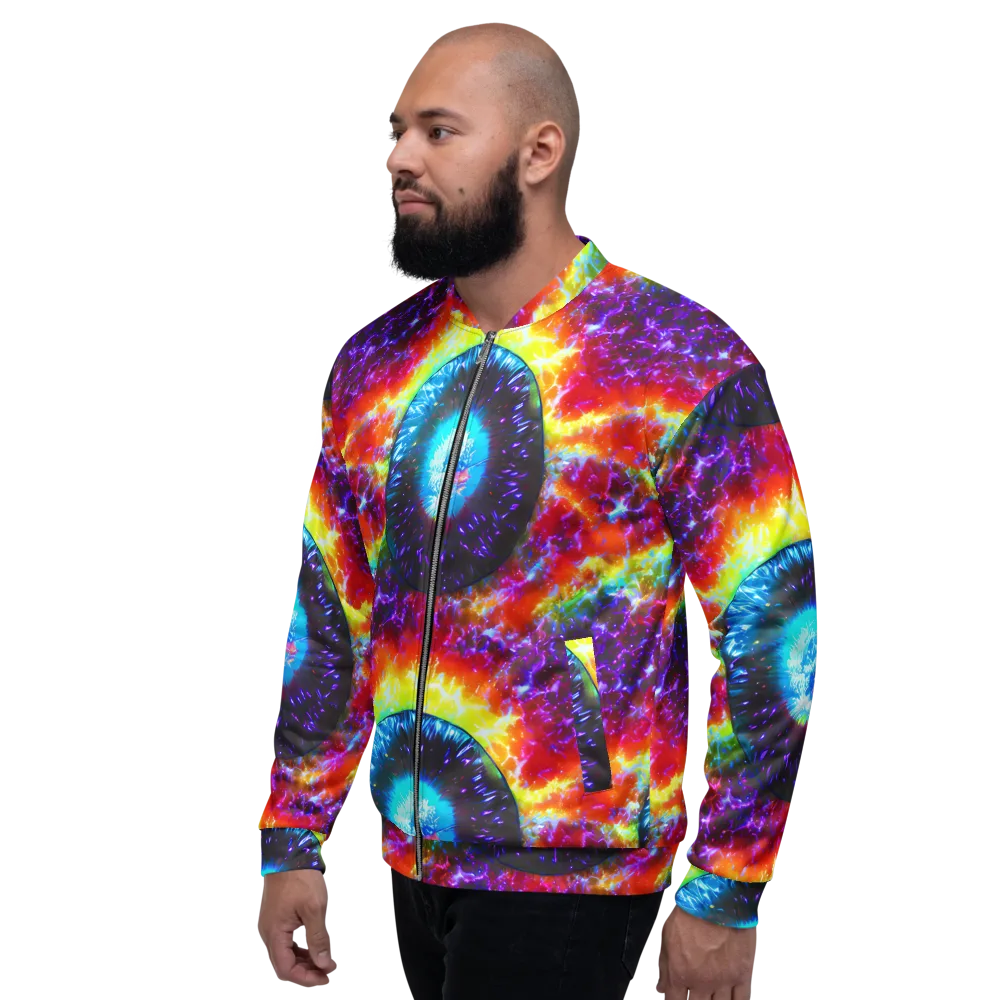 Vriesian Vortex on Bomber Jacket — Left