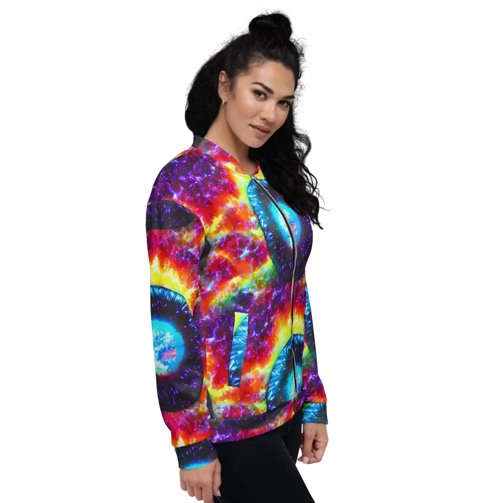 Vriesian Vortex on Bomber Jacket — Right