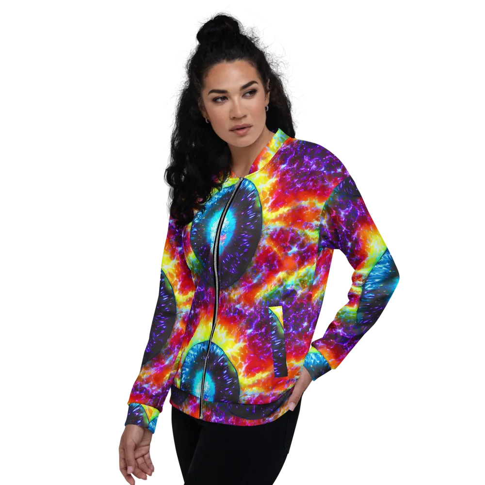 Vriesian Vortex on Bomber Jacket — Left