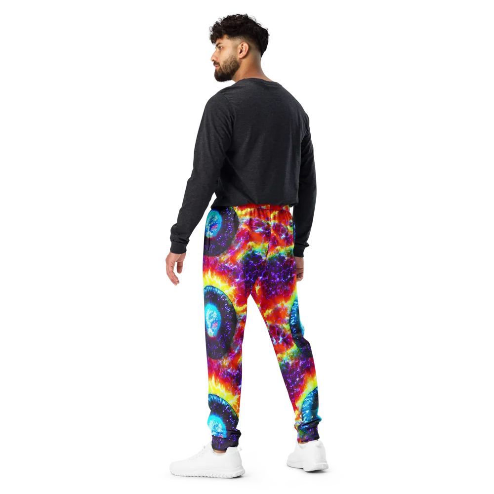 Vriesian Vortex on Men's Joggers — Back