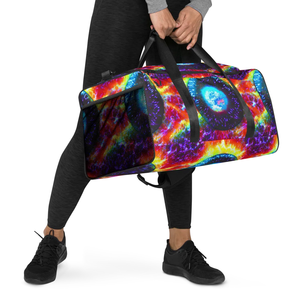 Vriesian Vortex on Duffle Bag — Right Front