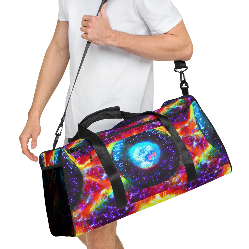 Vriesian Vortex on Duffle Bag — Right Front