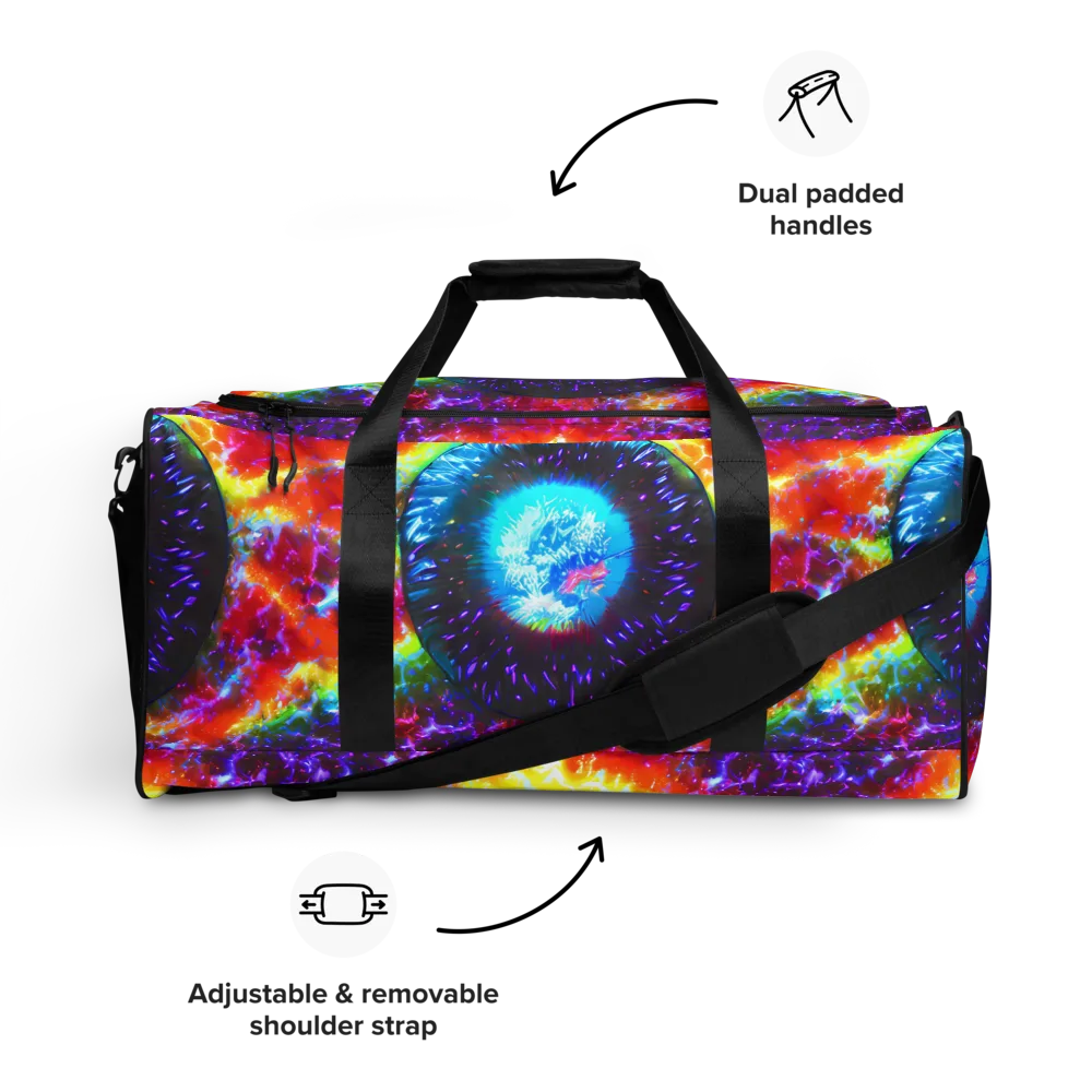Vriesian Vortex on Duffle Bag — Front