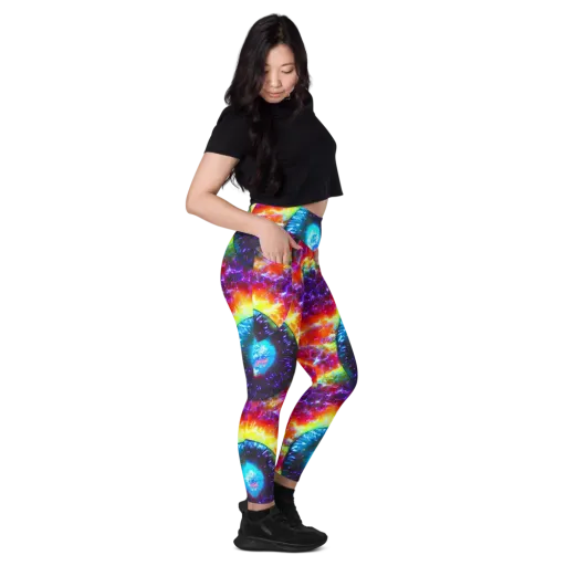 Vriesian Vortex on a Leggings with Pockets