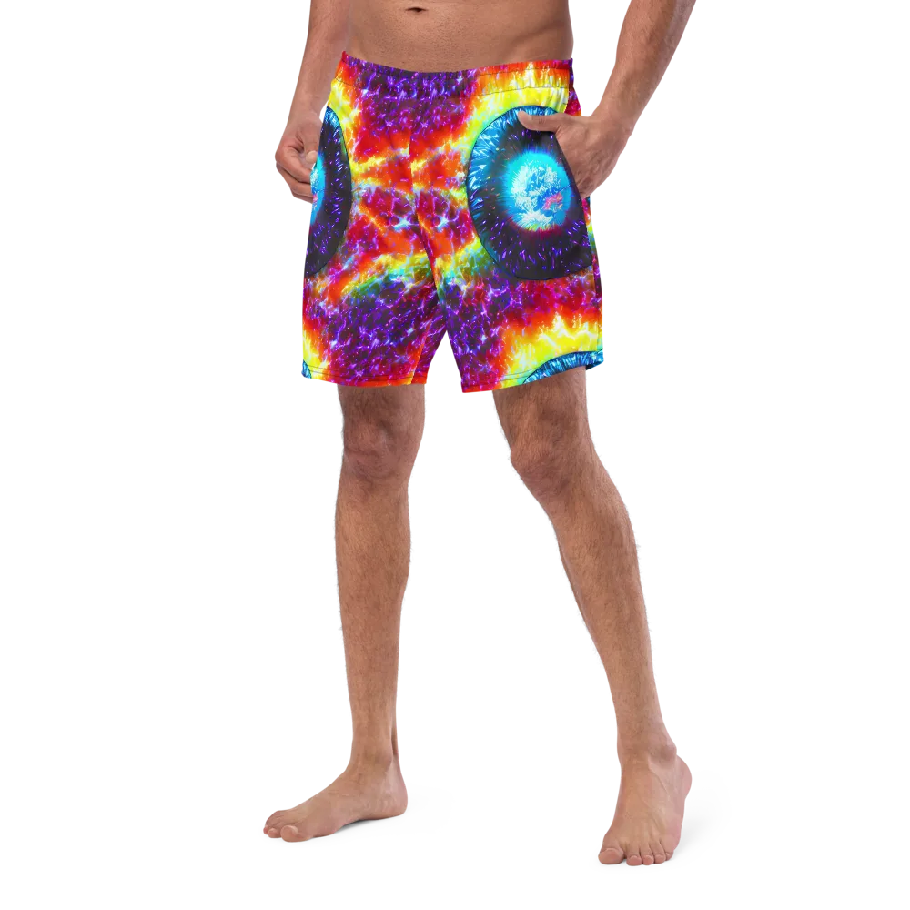 Vriesian Vortex on Swim Trunks — Left Front