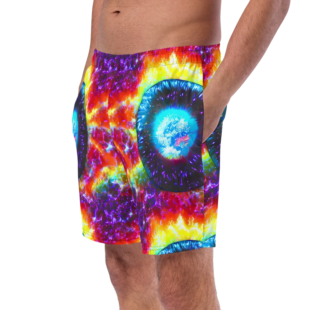 Vriesian Vortex on Swim Trunks — Left Front