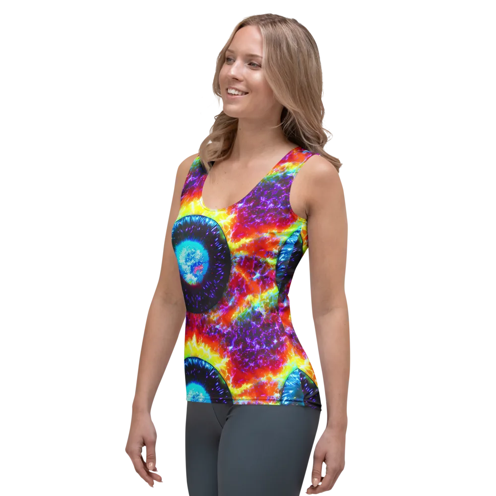 Vriesian Vortex on Women's Tank Top — Left Front