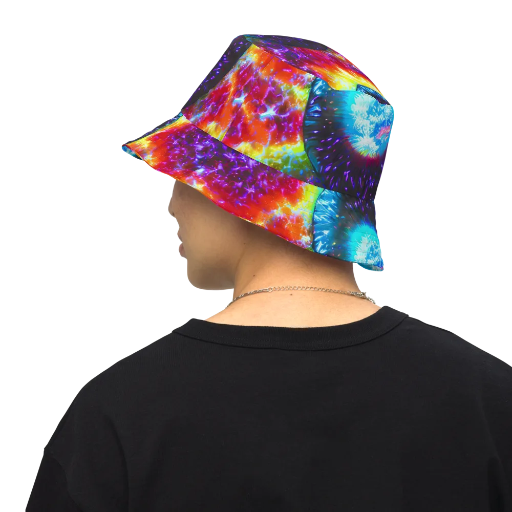 Vriesian Vortex on Reversible Bucket Hat — Back Inside