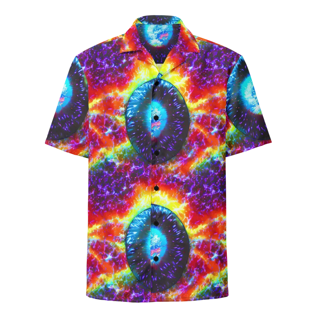 Vriesian Vortex on Button Shirt — Front