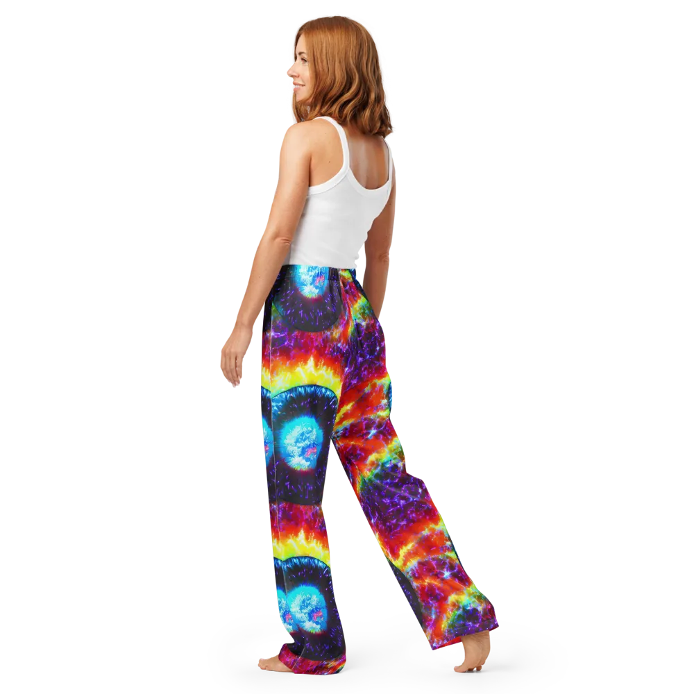 Vriesian Vortex on Women's Pajama Pants — Back
