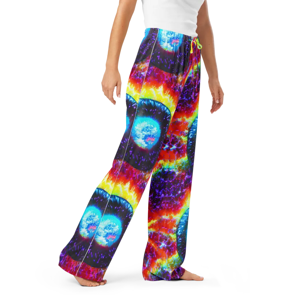 Vriesian Vortex on Women's Pajama Pants — Right Front