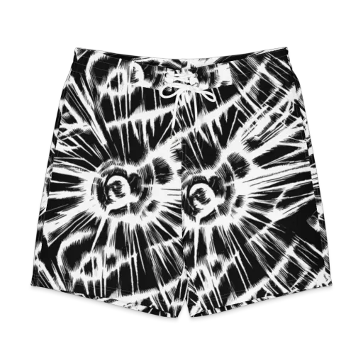 Silent Thunder on a Men's Board Shorts