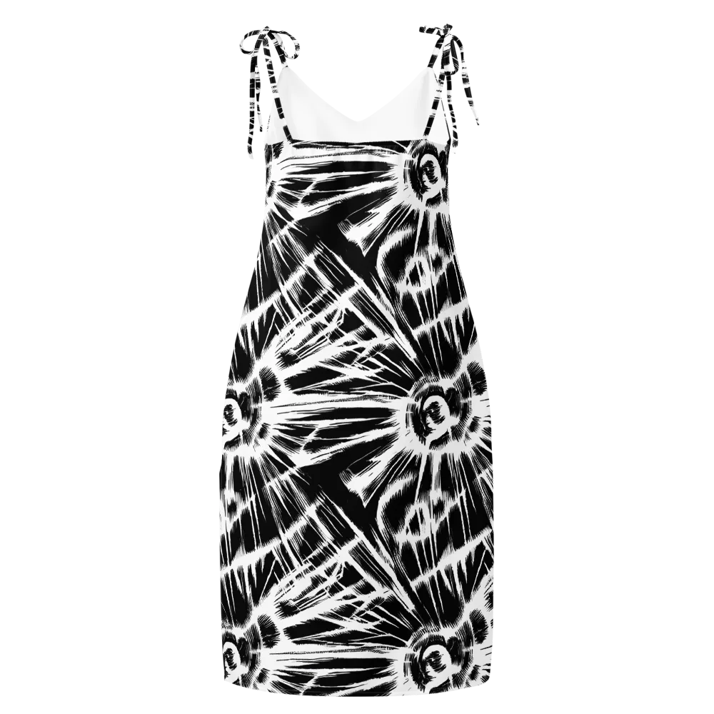 Silent Thunder on Slip Dress — Back