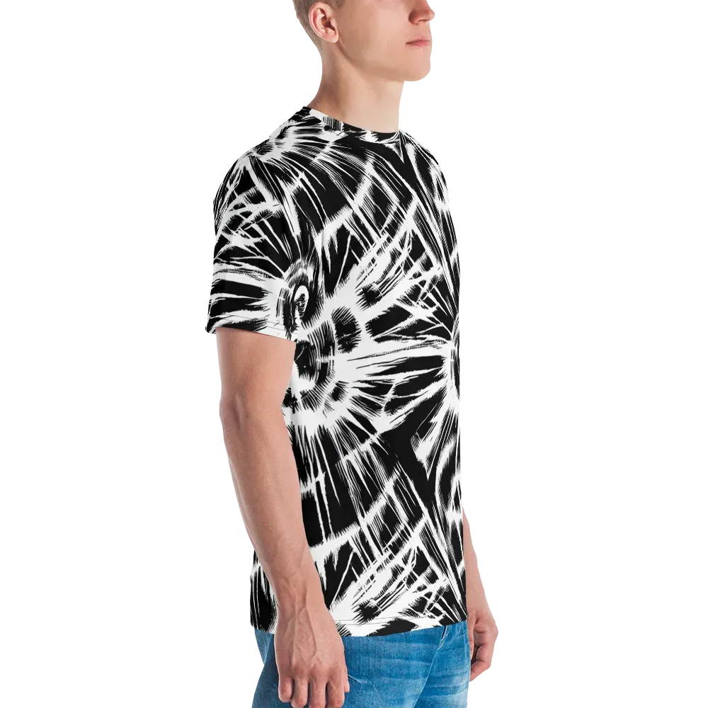 Silent Thunder on Men's Crew Neck T-Shirt — Right