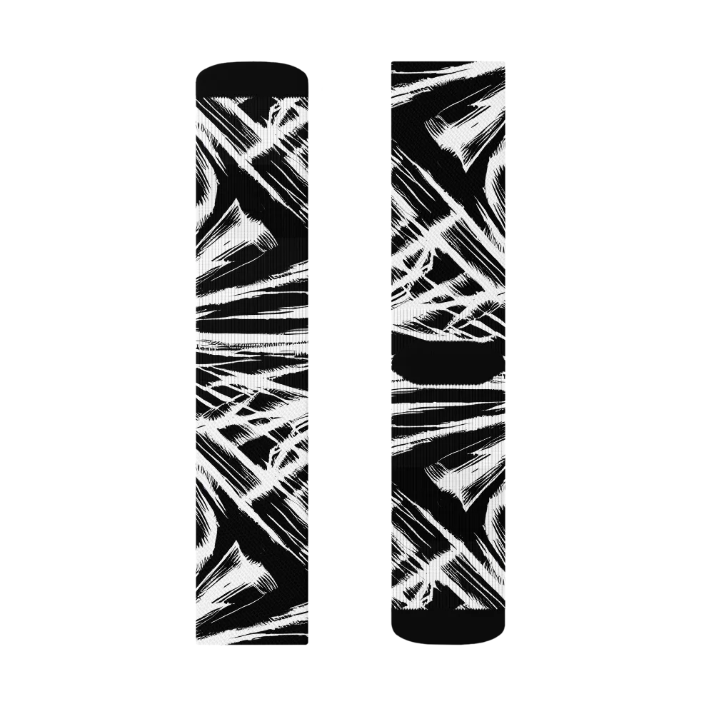 Silent Thunder on Socks — Right Sock