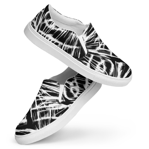 Silent Thunder on a Women's Slip-On Canvas Shoes