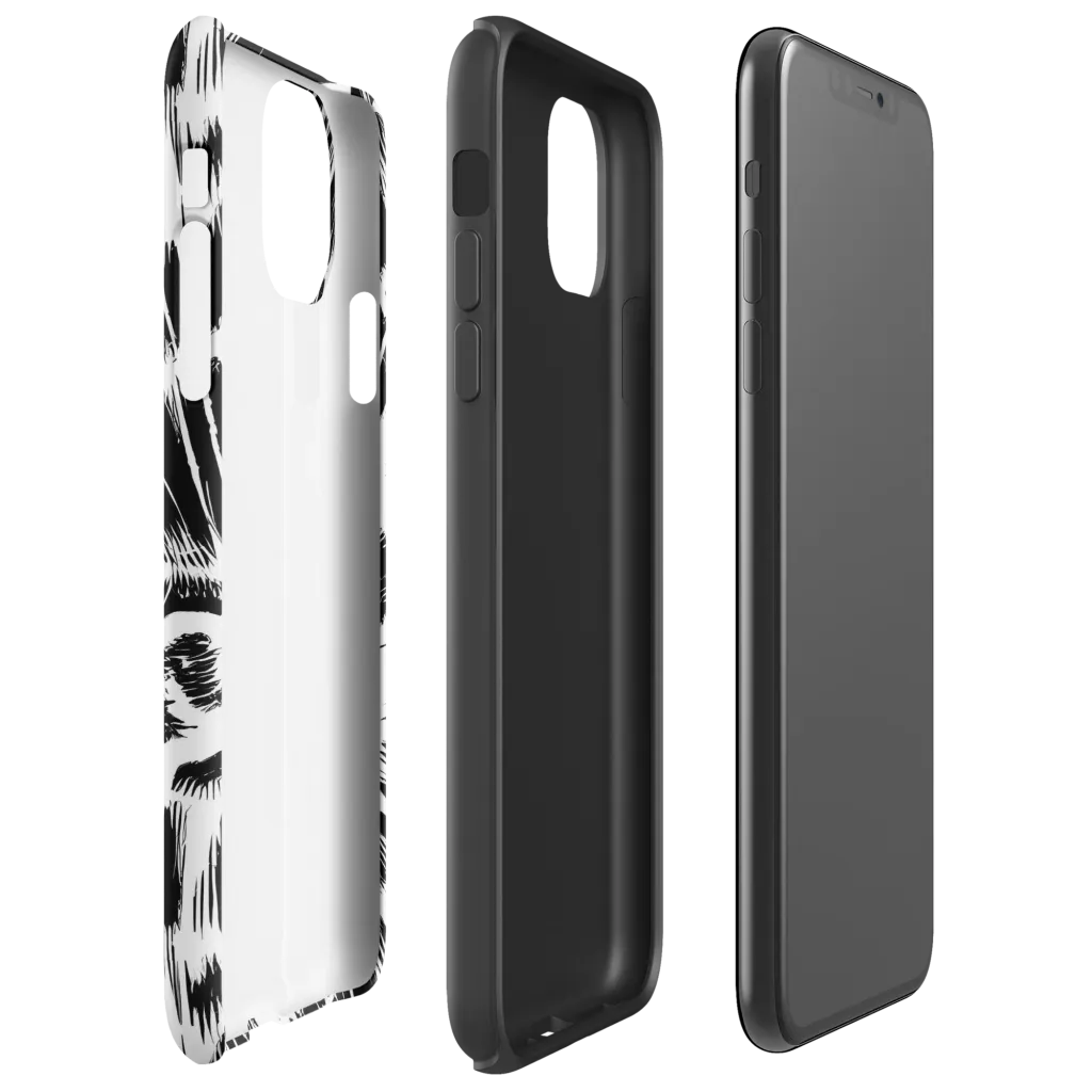 Silent Thunder on Tough Case for iPhone® — Right